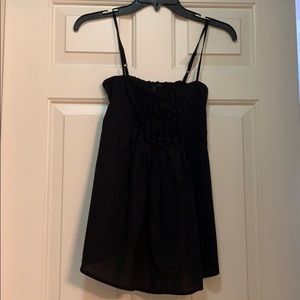 Black Benetton tank xs